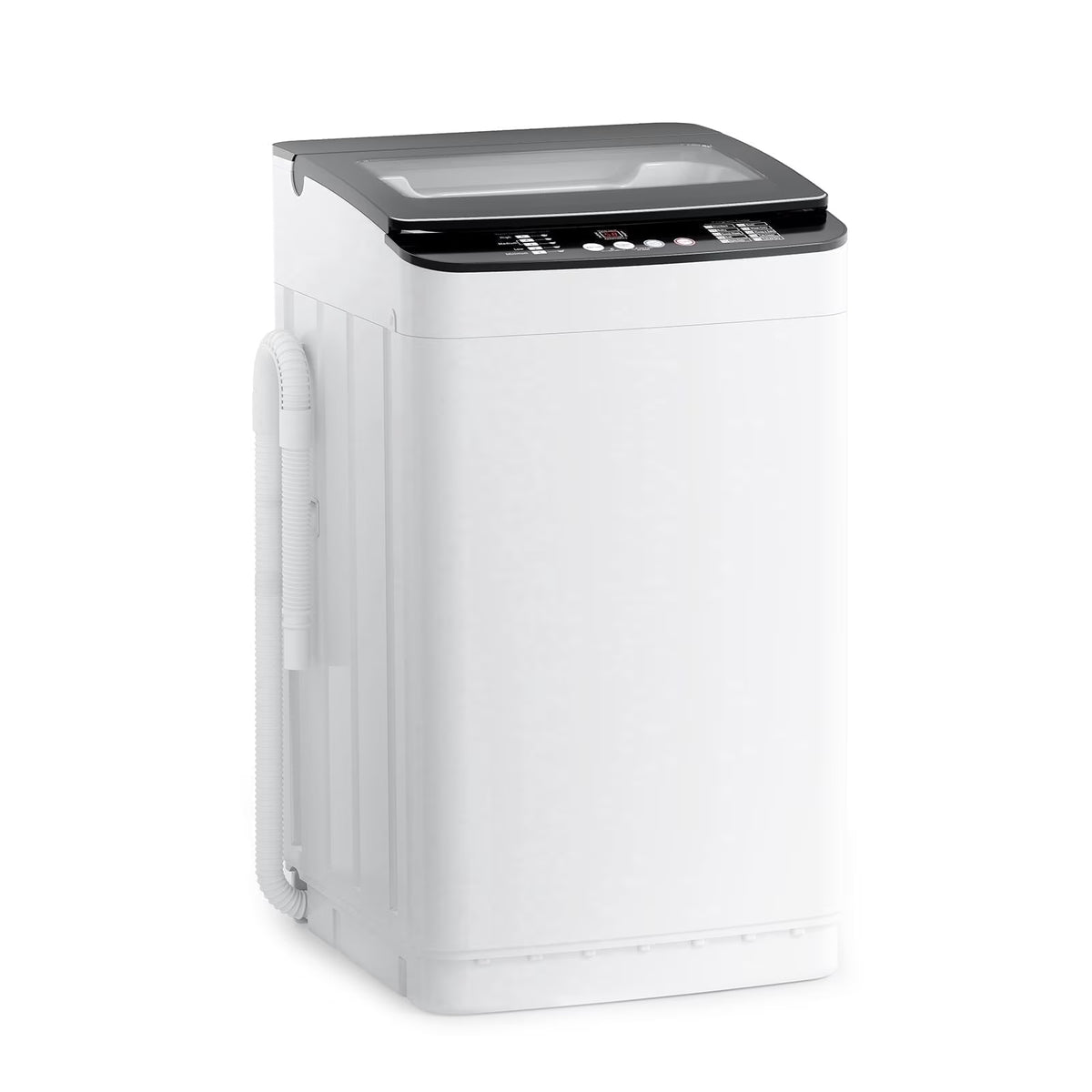 Auertech 25 lbs Portable Washing Machine Top Load Fully Automatic Washer with LED Display & Drain Pump