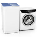 Auertech Portable Washer and Dryer Combo Set 19 lbs Fully Automatic Washing Machine 2.7 Cu.ft Clothes Dryer w/ Shoe Dryer